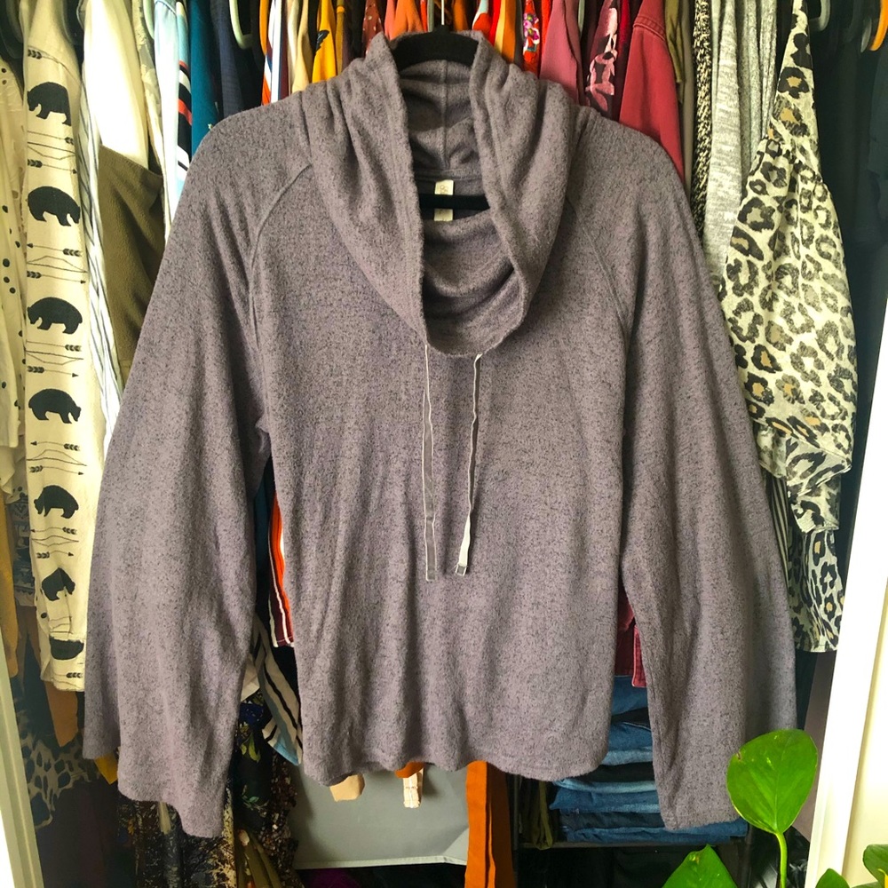 Bell sleeve sweater